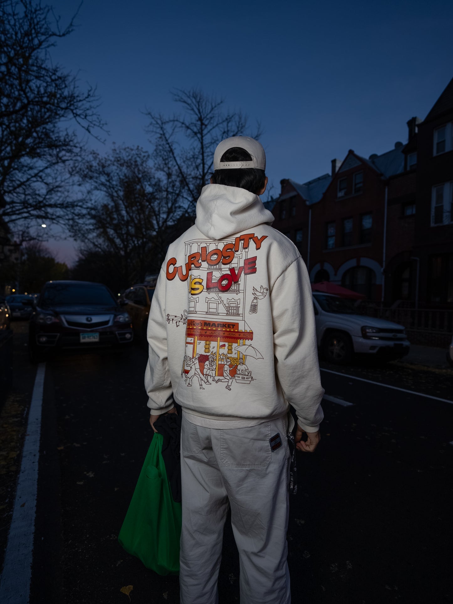 "Curiosity Is Love" Hoodie (Creme)
