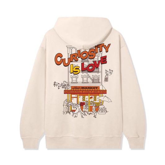 "Curiosity Is Love" Hoodie (Creme)